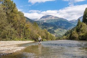 Fantastic setting while fishing in the Hohe Tauern National Park
