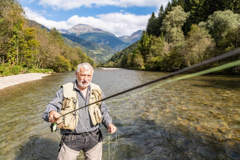 Fly fishing in the Hohe Tauern National Park