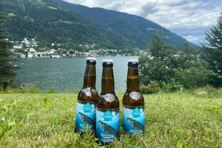The ADVENTURE FISHWATER beer, brewed by the Loncium beer manufacturer.