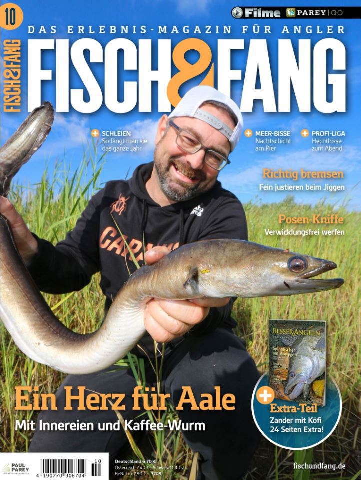 Eine prickelnde Reportage und herrliche Fotos in der Zeitschrift Fisch & Fang!