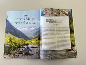 Sonnenuntergang am Gerlos-Stausee im Zillertal, perfektes Ziel für Angelurlaub in Österreich